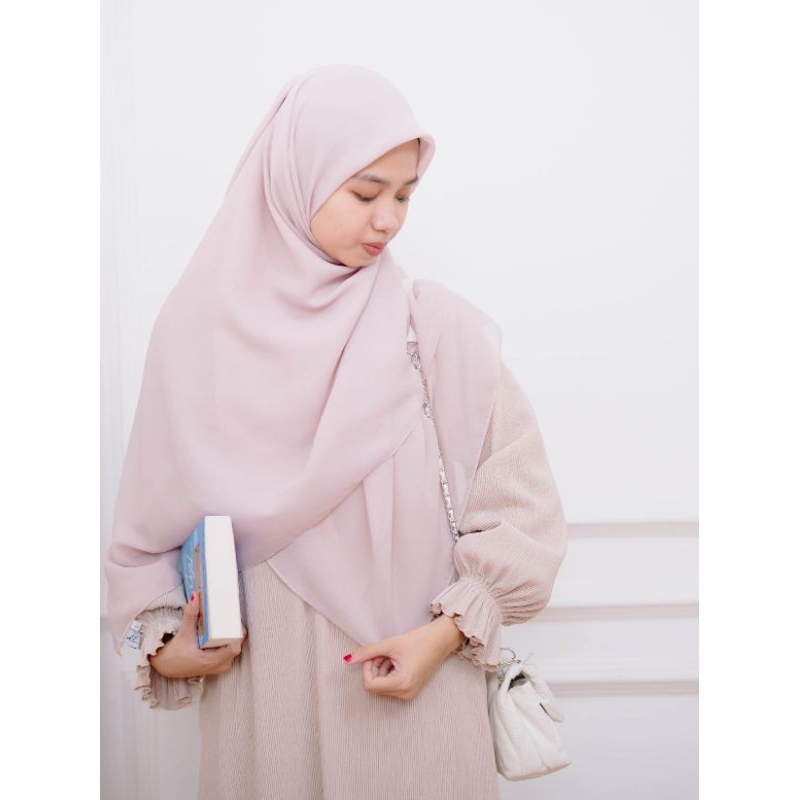 Humaira Scarf by Dailyal Hijab segi empat malay hijab polycotton premium hijab anti badai hijab anti