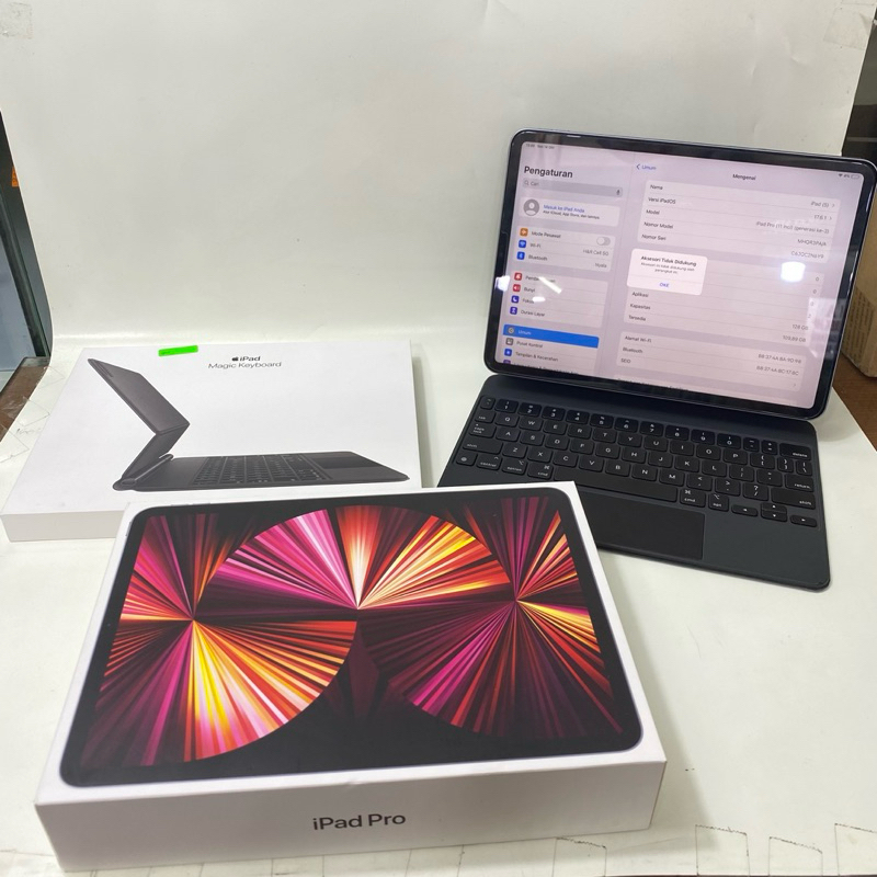 Ipad Pro M1 11-Inch 128Gb Wifi Resmi Ibox