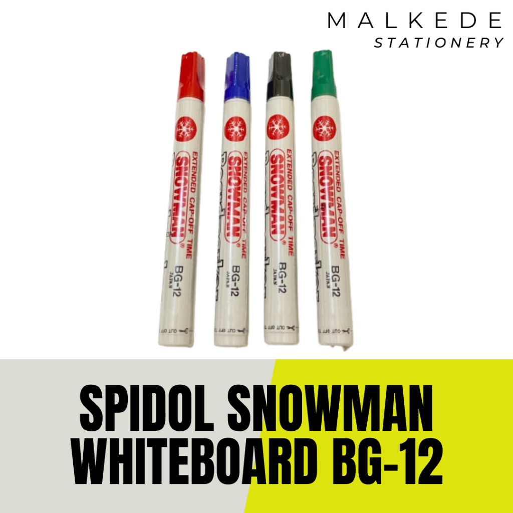 

SPIDOL SNOWMAN BOARDMARKER BG-12