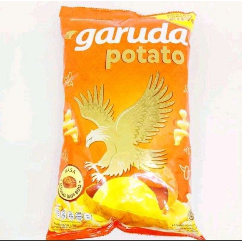 

Garuda CRUNCHY POTATO rasa Daging Sapi BBQ 50g+25g