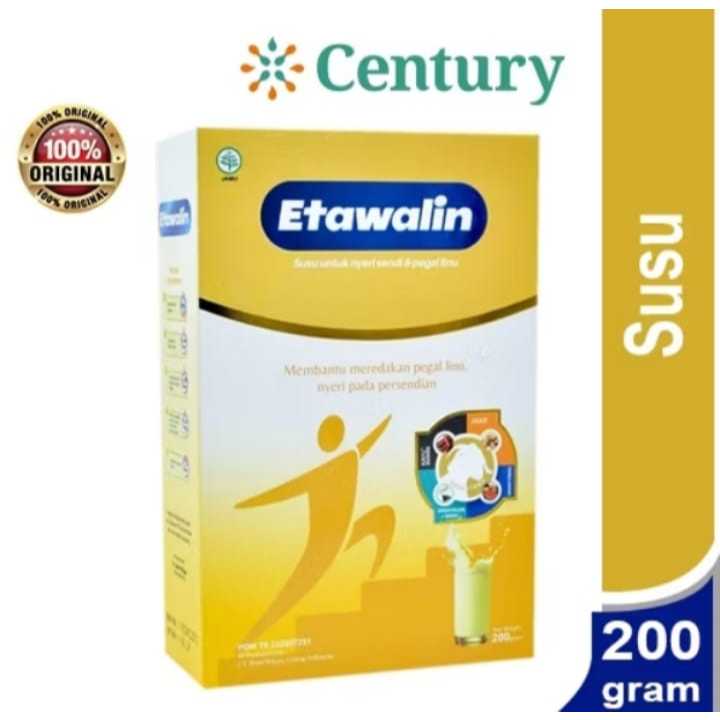 

ETAWALIN SUSU 200 GR / MAKANAN / MINUMAN / SUSU SENDI /TULANG/VIOSTIN/PEGALINU/DISKON/PROMO