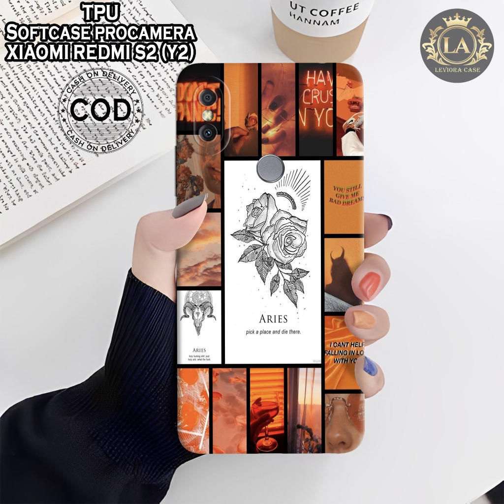 Case Xiaomi Redmi S2 (Y2) - Leviora Case - Fashion Case Zodiak - Softcase Xiaomi Redmi S2 (Y2) - Cas