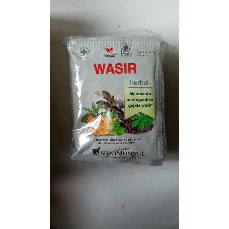 

Jamu wasir isi 10 sachet