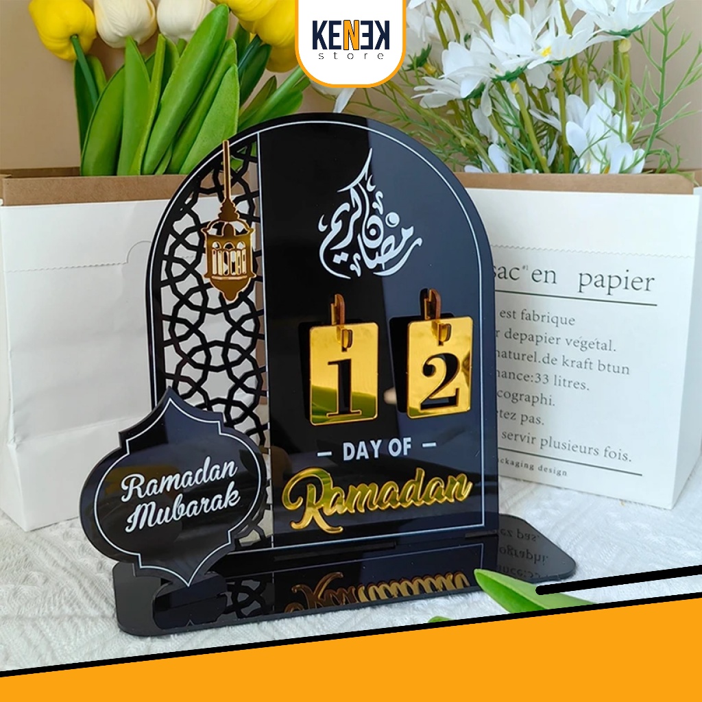 

Kalender Ramadhan Acrylic - Dekorasi Hitung Mundur Puasa - Ramadan Calendar