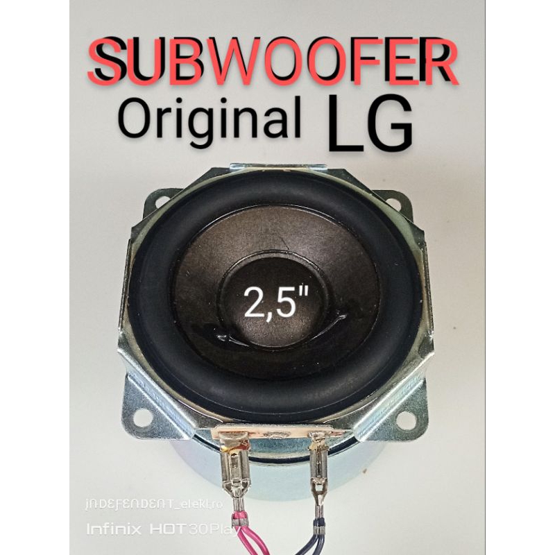 Subwoofer original Lg    Subwoofer 2,5 inchi   Subwoofer Lg   speaker woofer Lg