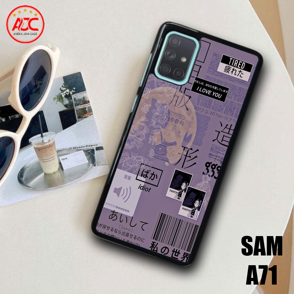 Case Samsung A71 Terbaru Art Casing Samsung A71Terlaris Casing Hardcase Sofcase Glosy Termurah