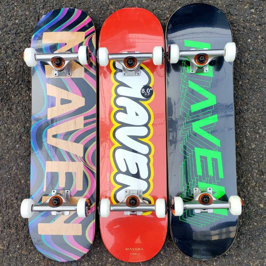 Maven Skateboard fullset skateboard skate board original pemula