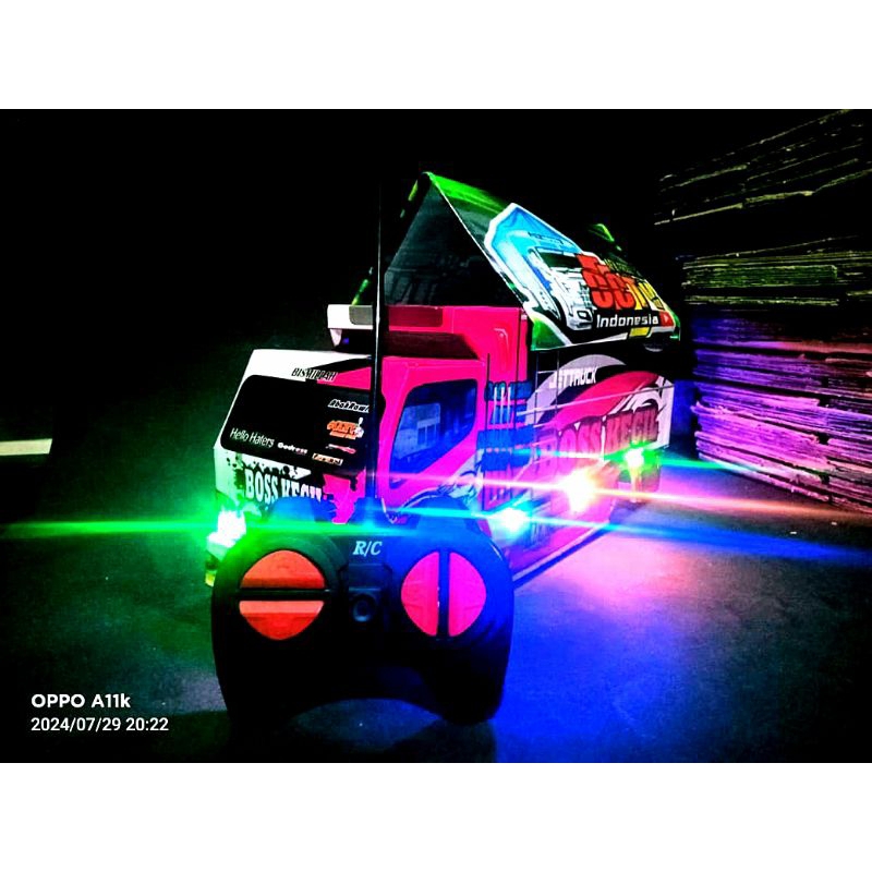MOBIL MOBILAN REMOTE CONTROL MODEL MINIATUR TRUK OLENG TRAK OLENG TREK OLENG FARIASI LAMPU KELAP KEL