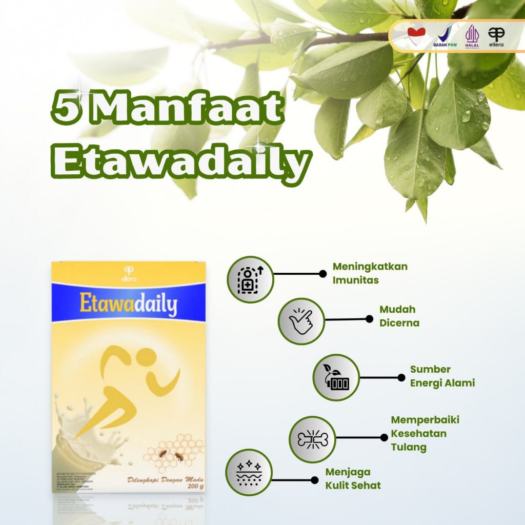 

RB Susu Kambing Etawa Rendah Lemak Tinggi Kalsium