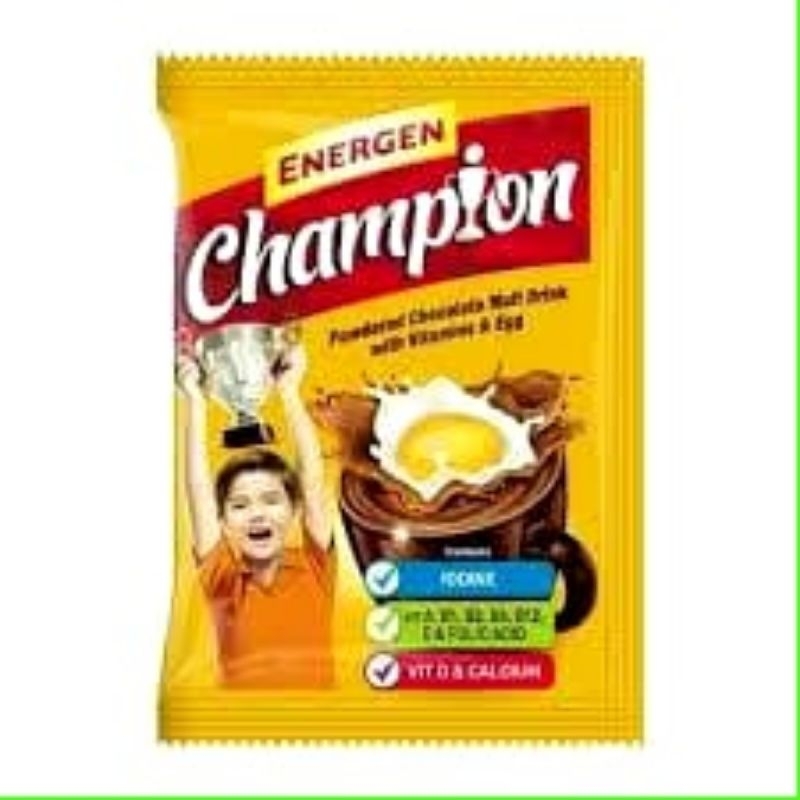 

Energen champion isi 10 sachet 30 gram