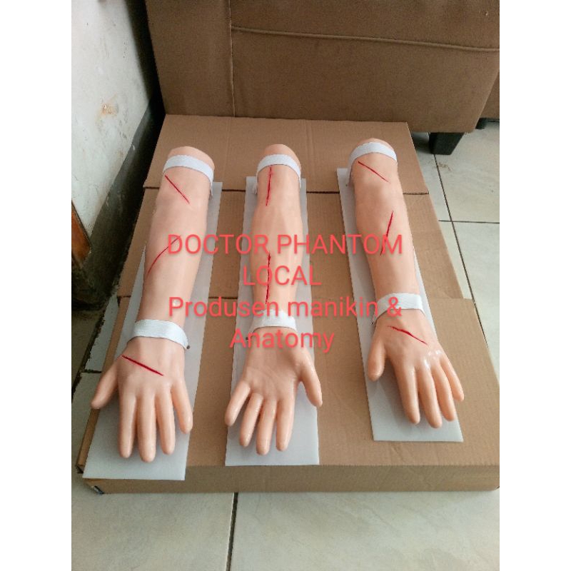 MANIKIN TANGAN LUKA JAHIT GORESAN | ALAT PERAGA TANGAN LUKA JAHIT GORESAN | ALAT PERAGA  KEDOKTERAN