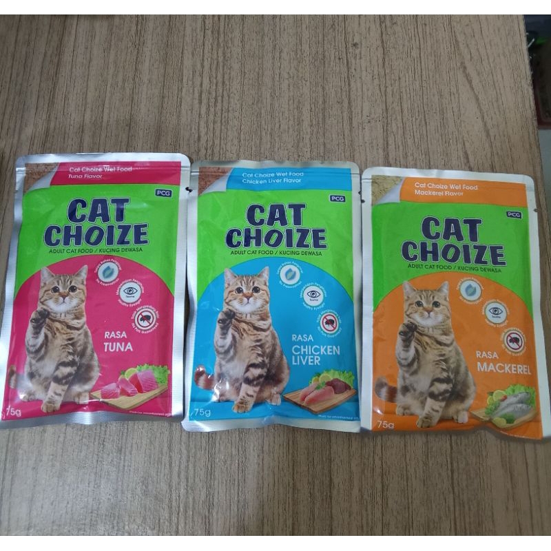 Cat Choize Pouch Adult Cat Choize Wet Food 75 gram