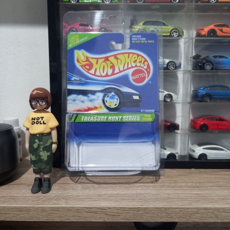 Custom Card 67 Camaro White/Putih Super Treasure Hunt Hot Wheels