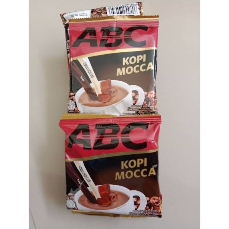 

kopi ABC mocca sachet / renceng ,,