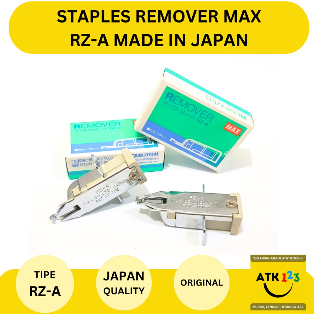 

KODE Y1K4 Remover Staples Remover Pencabut Staples Merk Max RZA