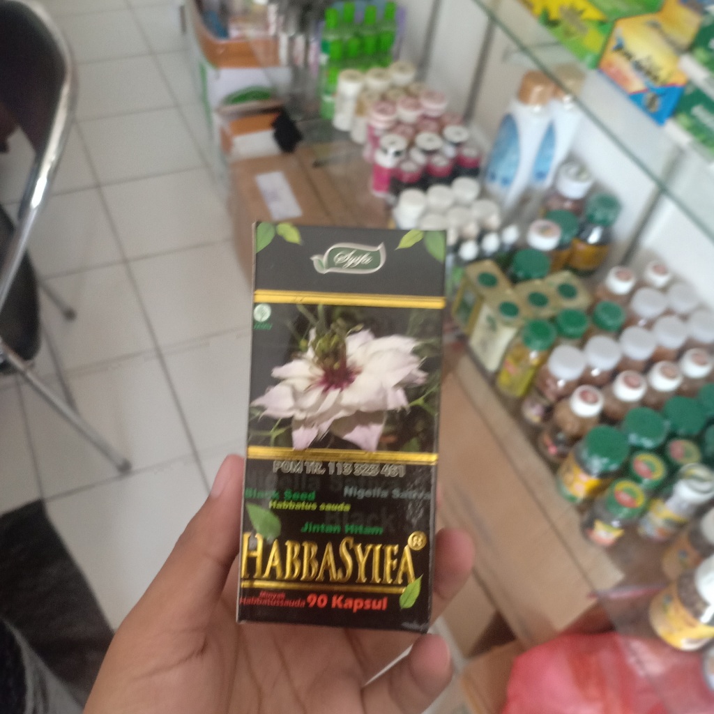 

Habbasyifa 90 Kapsul Minyak Jintan Hitam - Obat Rematik - Obat Asam Urat