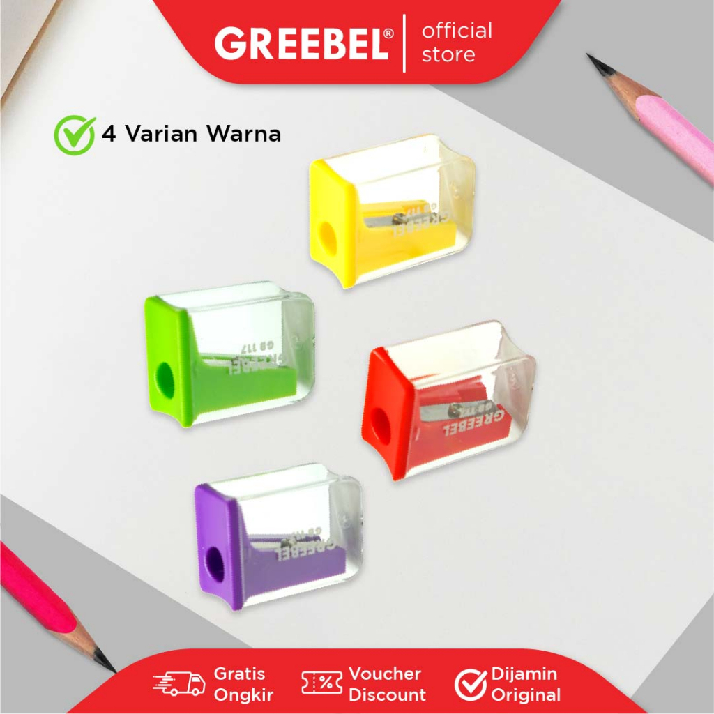 

Rautan / Serutan Pensil Greebel 117 Sharpener