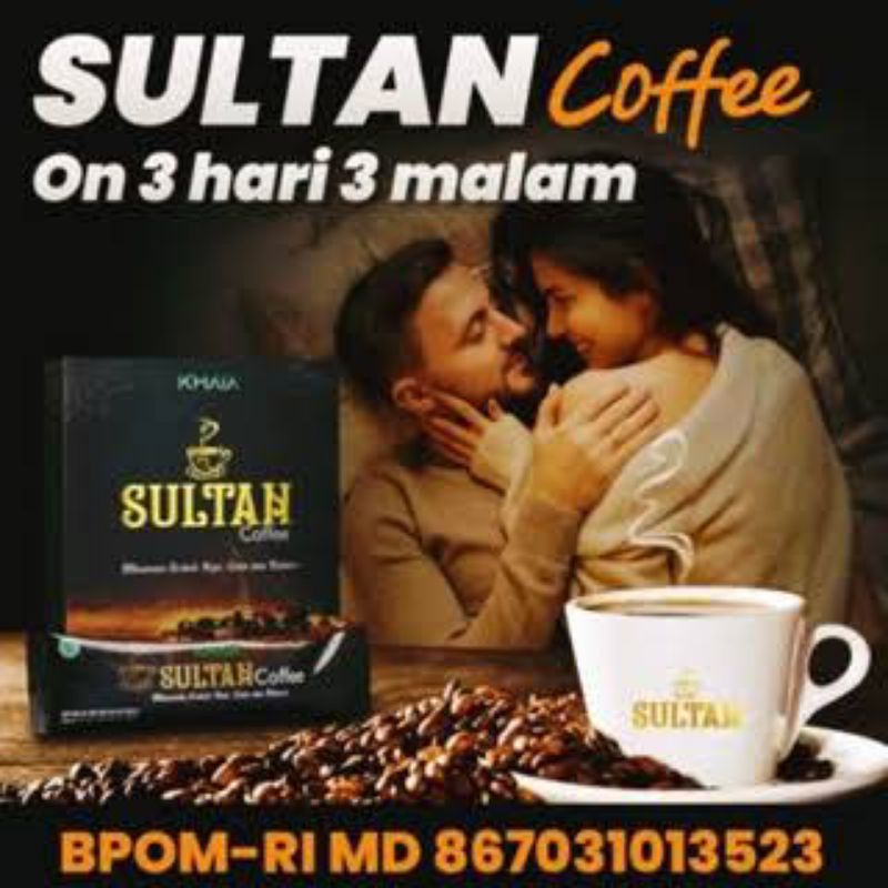 

SULTAN COFFEE KHAIA COFFEE penambahan stamina 1 sachet on 3 hari - khaia sultan coffee original 1 box 10 sachet