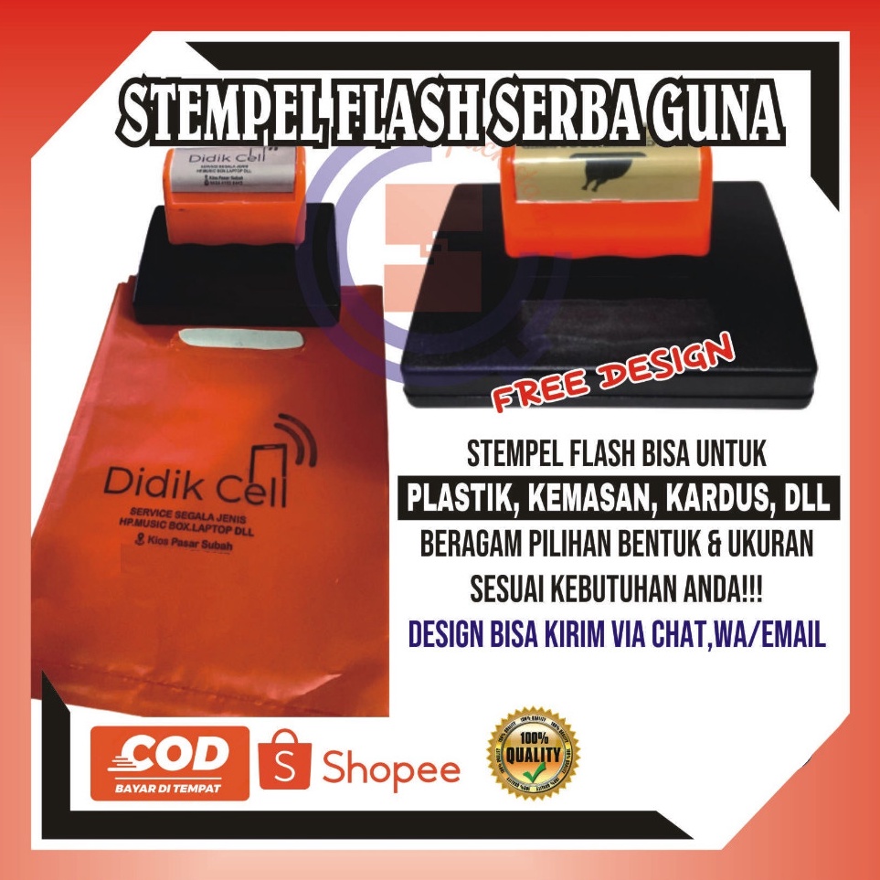 

KODE D5J5 stempel plastik stempel kardus stempel Jumbo stempel custom stempel otomatis