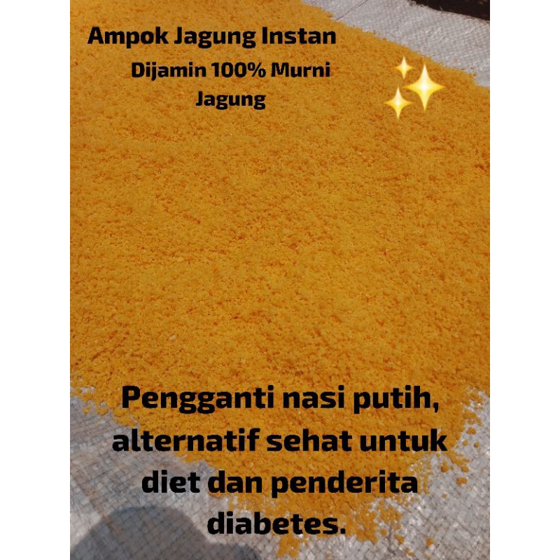 

Nasi Ampok Jagung Instan ¼Kg