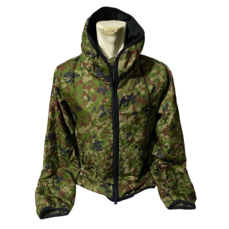 Jaket Polar Hangat Motif Camo Loreng Woodland JSDF Tentara Jepang Japan Army