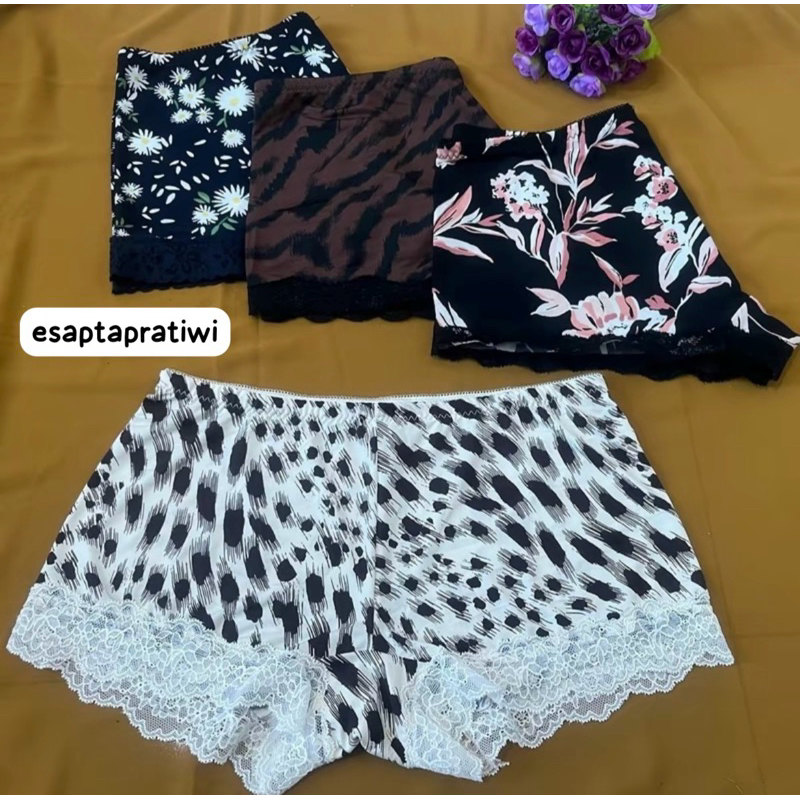 CELANA HOTPANTS 3/6 PCS // CD HOTPEN  // CELANA DALAM JUMBO