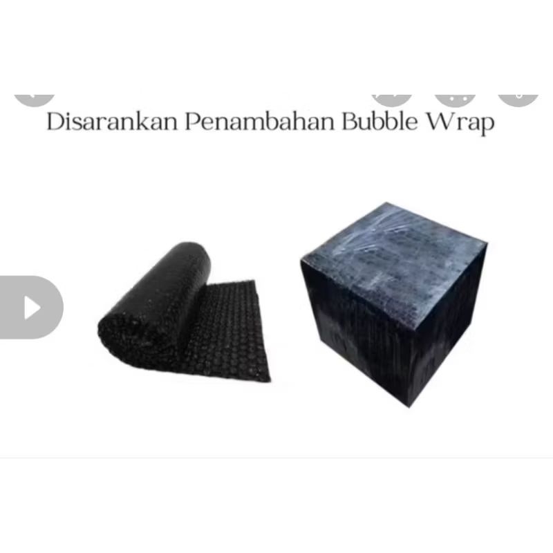 

Tambahan Bubble wrap anti pecah