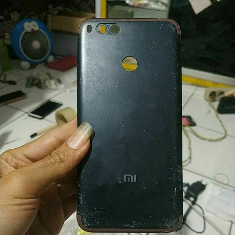 BACKDOOR BEKAS XIAOMI MI A1 kurang rata