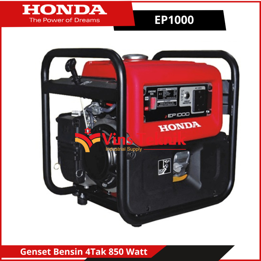 Mesin Genset Generator Set 850 WATT Genset Bensin HONDA EP1000 EP 1000