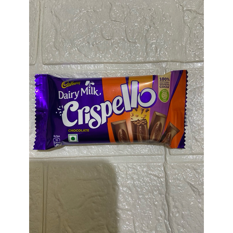 

Cadburry dairy milk crispello chocolate 183 kcal