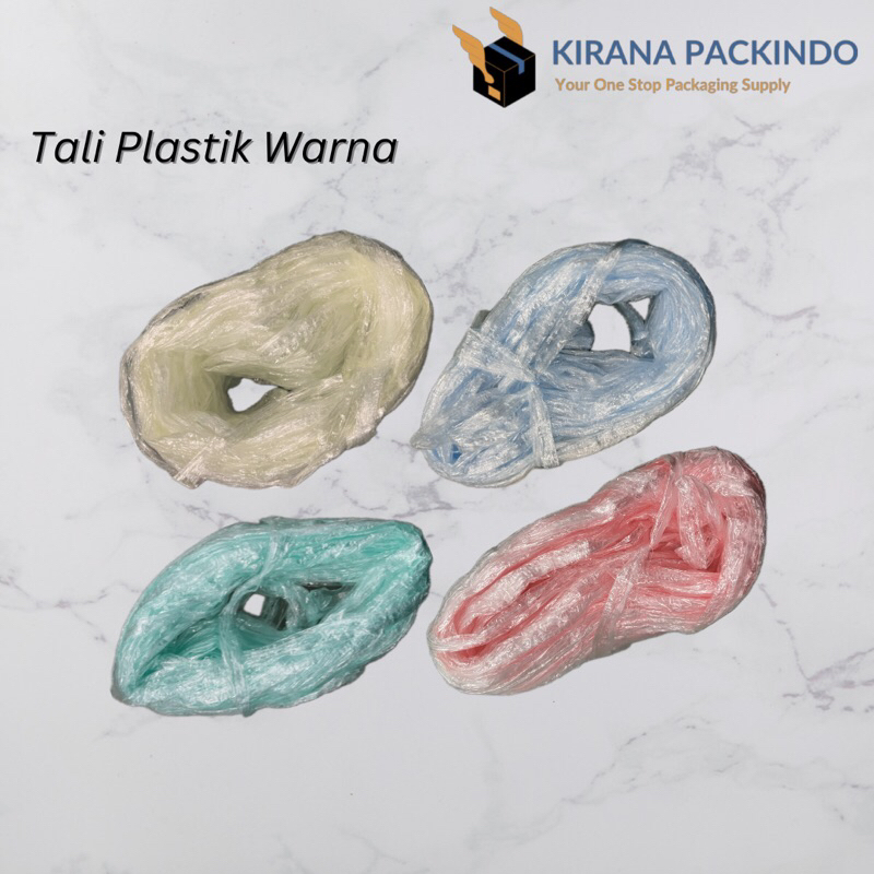 

Tali Plastik Warna / Tali Rafia Eceran