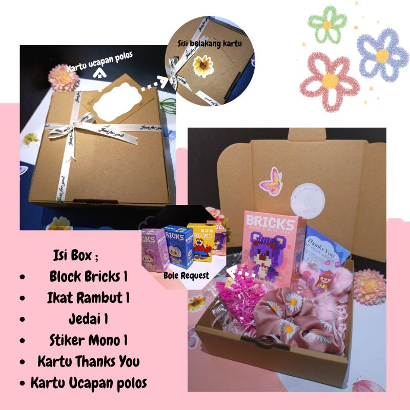 

Hampers Box/paket kado/gift
