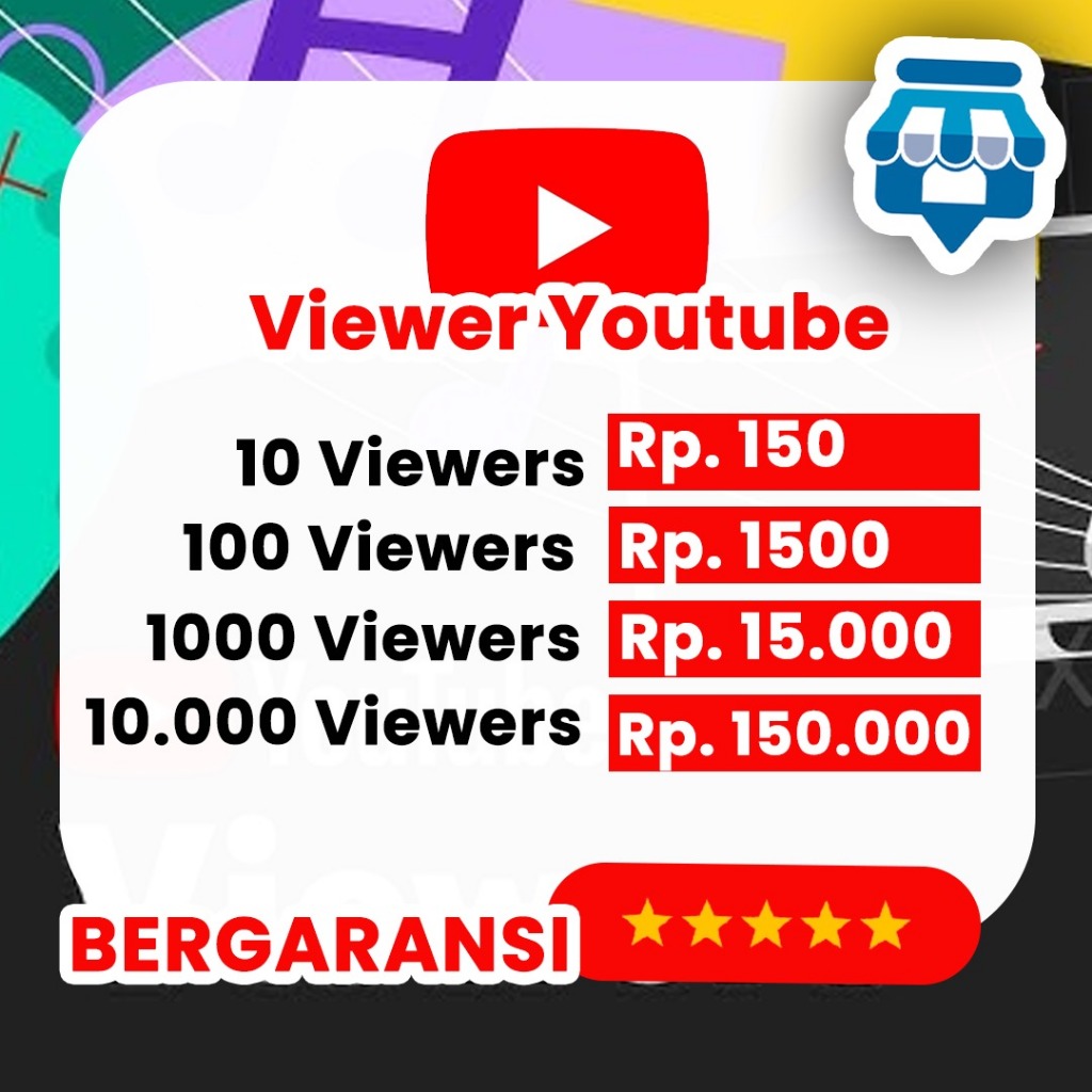 Viewer Youtube View Youtube Views Vierwers Youtube monetisasi subscriber like permanen dan murah sub