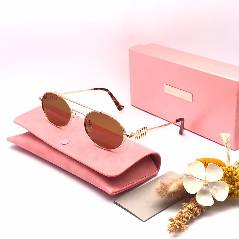 Sunglasses / Kacamata Hitam Bulat Kecil / Kacamata Fashion Trendy / Kacamata MM Super Mewah