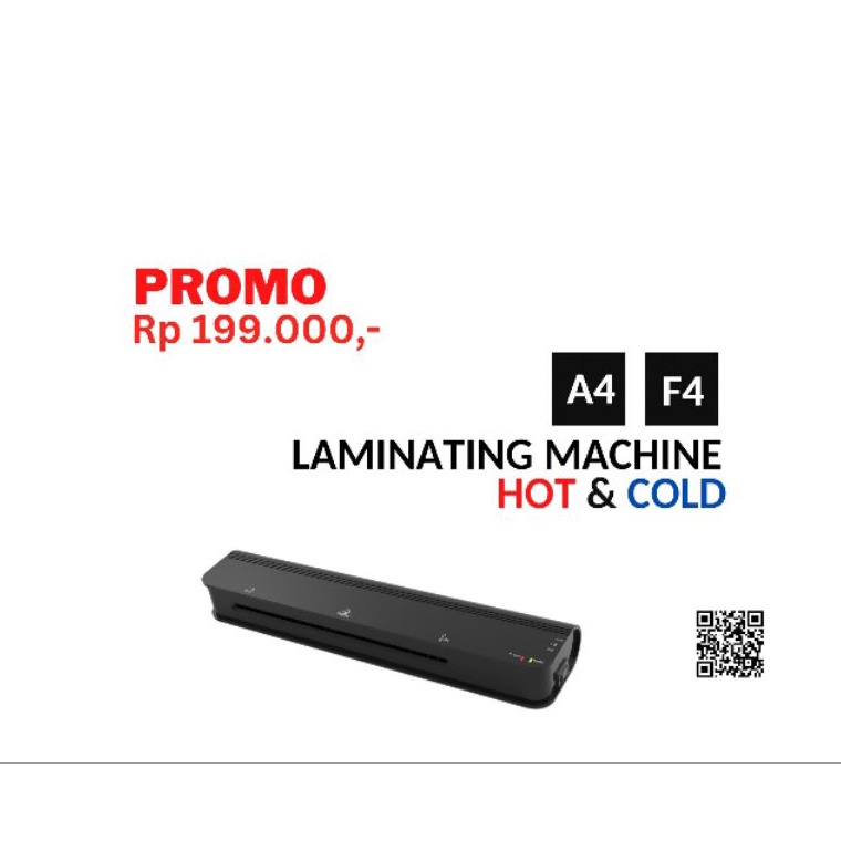 

KODE Y5V8 Mesin Laminating F4 A4 WESTECH LM4 Hot and Cold