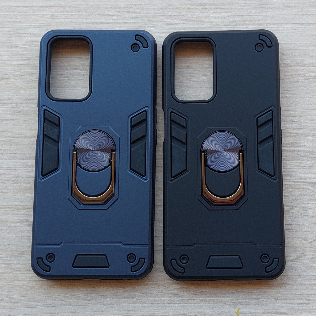 Retro Case Oppo A54 / casing armor back hard ring kickstand
