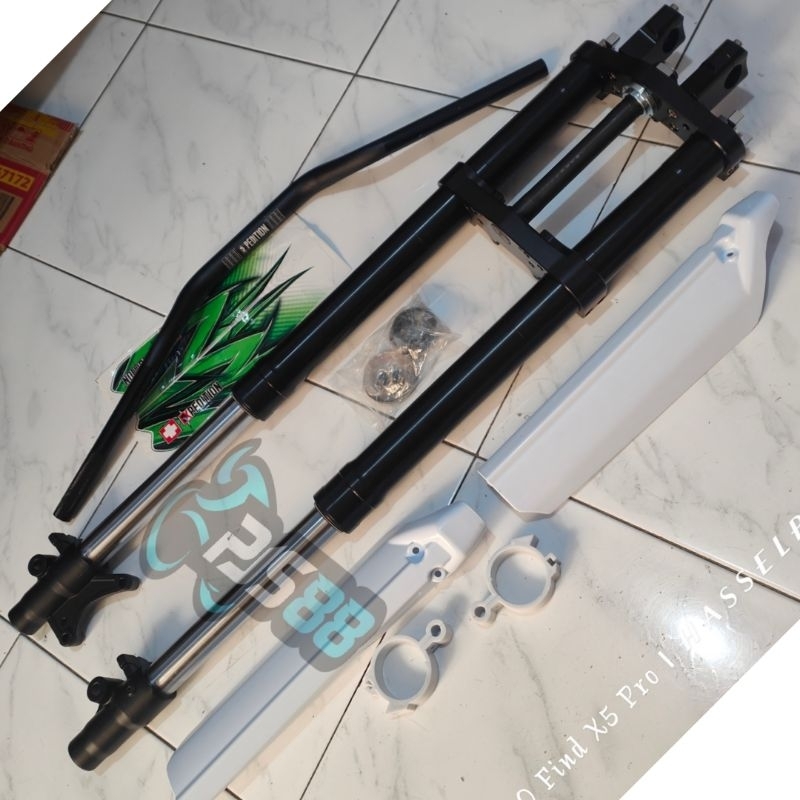 Shock Up Side Down Expedition Cnc Klx150 Dtracker / Shock Usd Klx 150 Dtracker 150