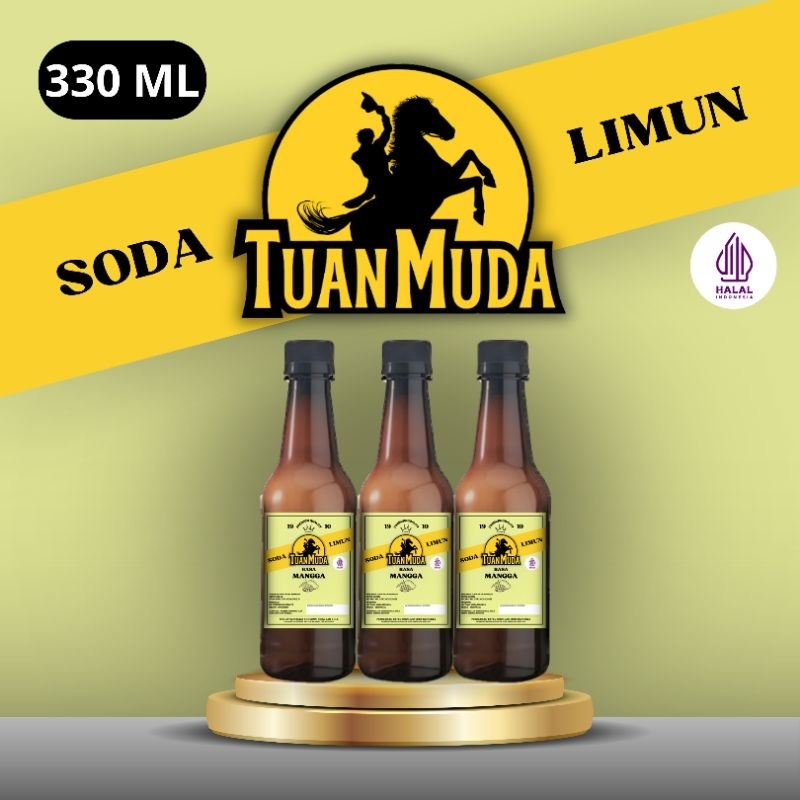 

Limun Tuan Muda Mangga 6 botol | Minuman Soda Klasik Nostalgia 330ml halal termurah (Botol Plastik)