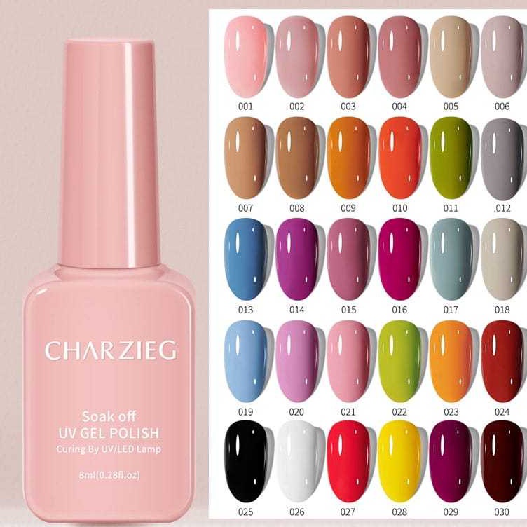 Promo Terkini          Charzieg Nail Gel Polish UV LED Kutek Cat Kuku Kuteks