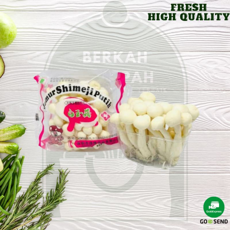 

Jamur shimeji putih segar - 150gr
