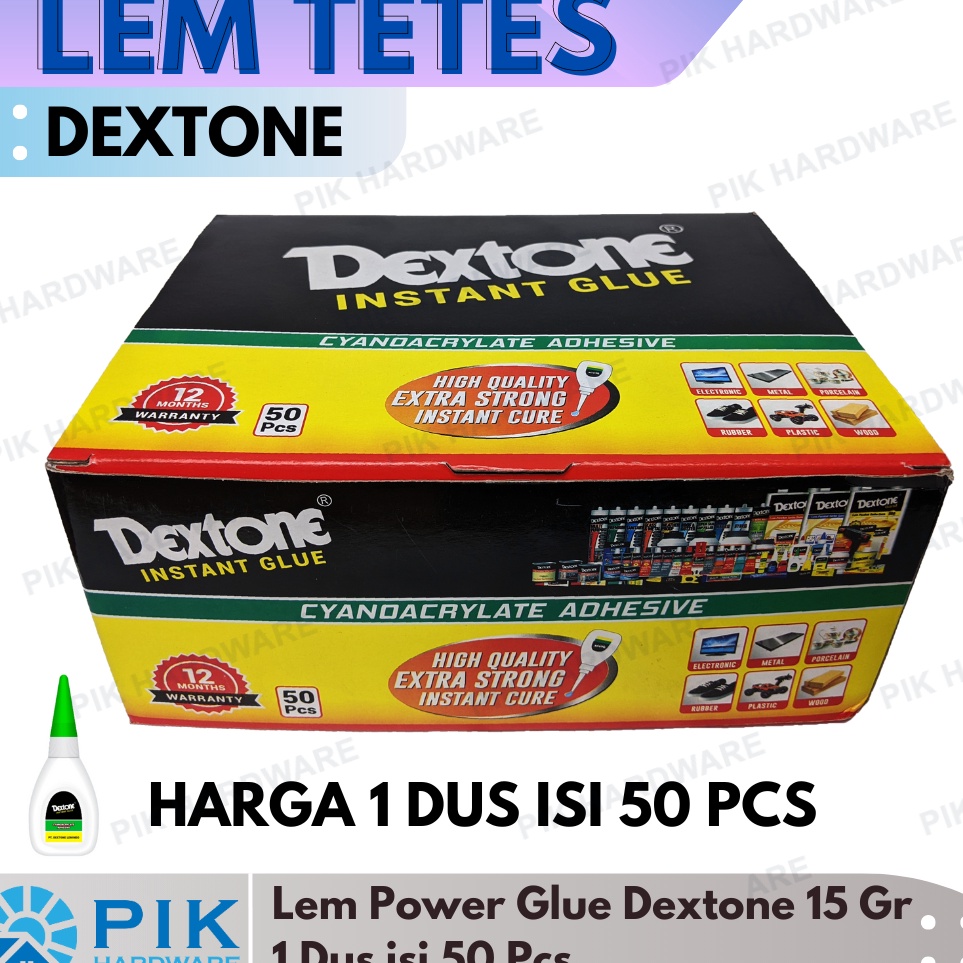

KODE N5Z5 5 PCS LEM KOREA LEM TETES DEXTONE 15gr SERBAGUNA LEM SETAN INSTANT POWER GLUE SUPER REKAT KUAT
