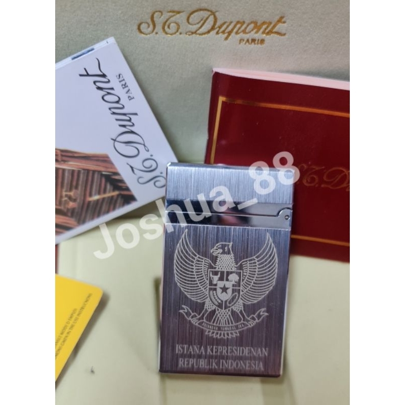 ST Dupont Paris Korek Api Mewah Special Limited Edition Garuda Istana Presiden