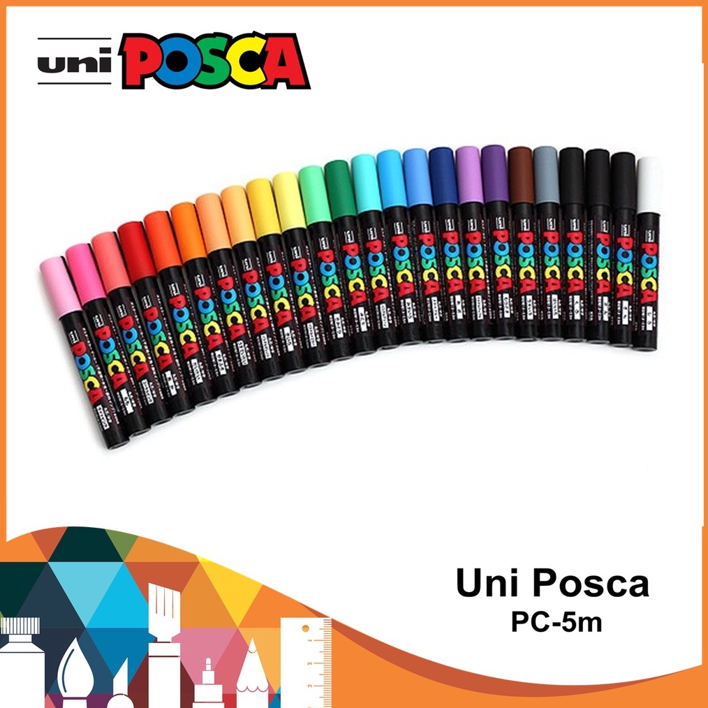 

KODE A3G5 Uni Posca PC5M Spidol Posca Spidol Acrylic
