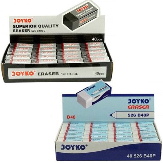 

KODE C5H5 1 Kotak Eraser Kecil Joyko Hitam Putih Stip Penghapus Pensil Kecil Joyko ER526B4