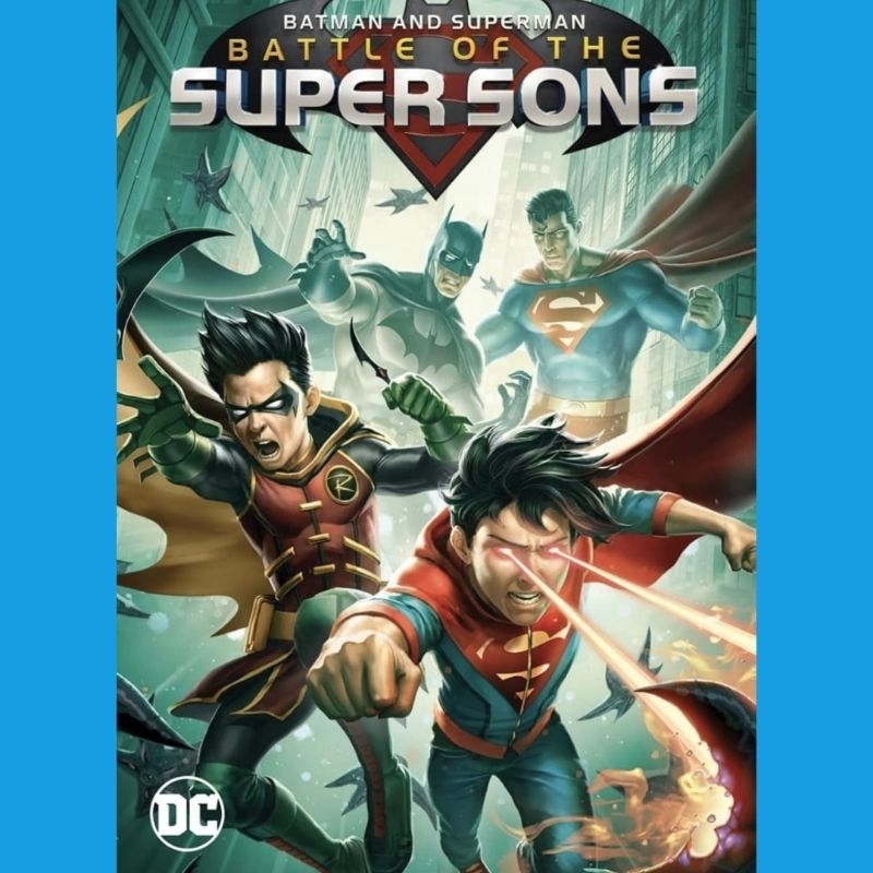 DVD Batman & Superman Battle of the Super Sons 2022