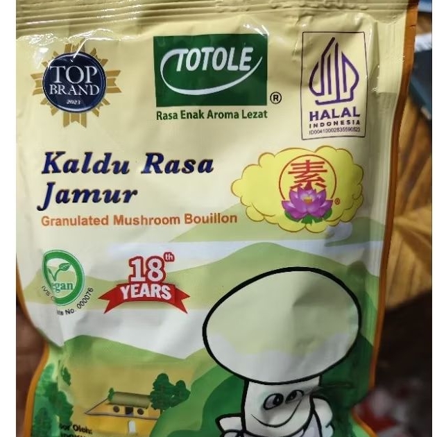 

Kaldu Rasa Jamur totole 80gr