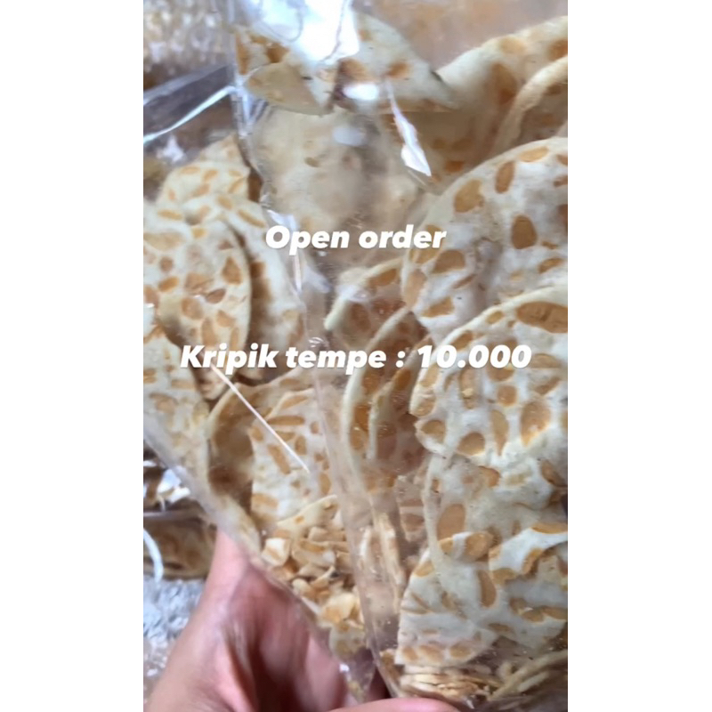 

KERIPIK TEMPE ORIGINAL