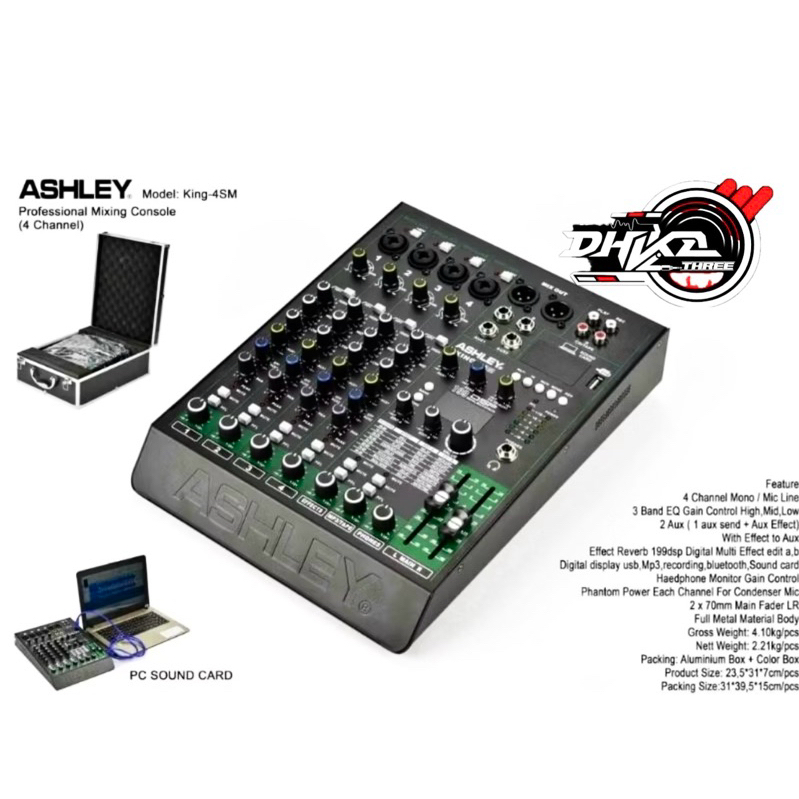 MIXER ASHLEY KING SM4 KOPER / MIXER ASHLEY KING SM 4 KOPER / Mixer Ashley king Sm 4 Koper / Mixer As