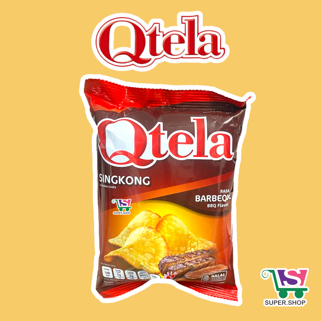 

Qtela Keripik Singkong BBQ / Barbeque 20 Gram