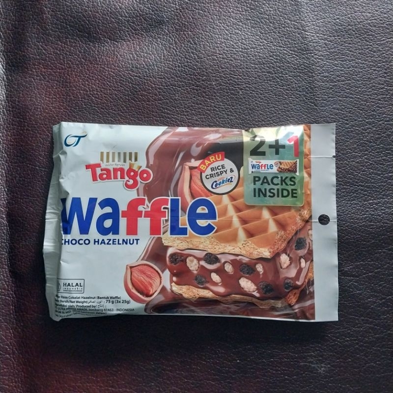 

TANGO WAFFLE CHOCO HAZELNUT 1 PACK ISI 3